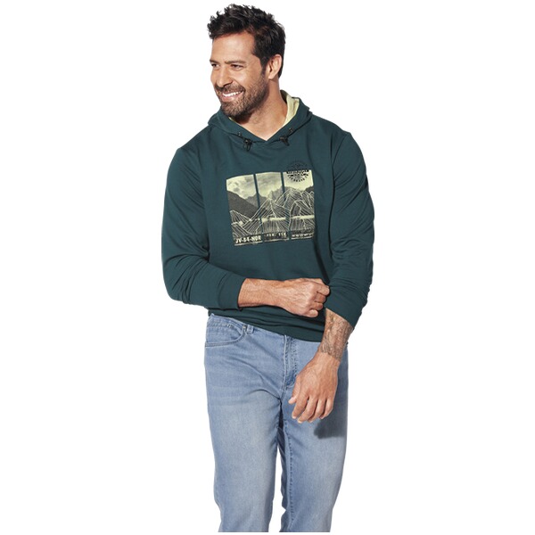 Thumbnail - Sweatshirt JIRI dunkelgrün