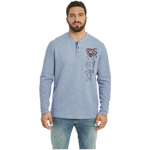 Thumbnail - Sweatshirt REGINALD hellblau