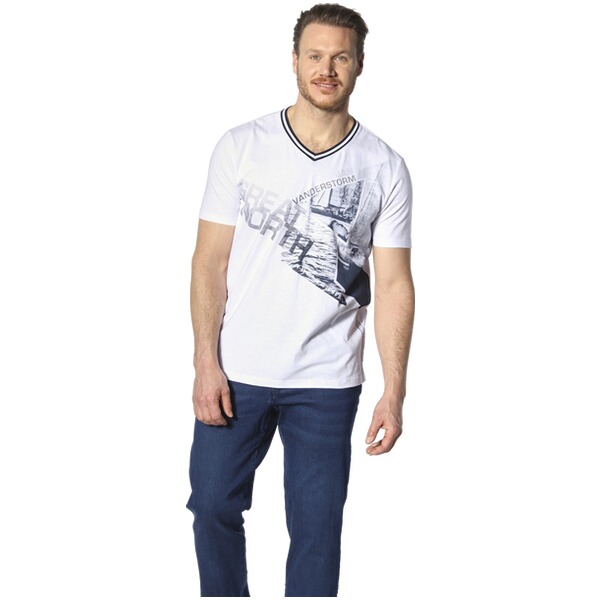 Thumbnail - T-Shirt BRYNO weiß