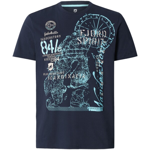 Thumbnail - T-Shirt DOMINIK dunkelblau