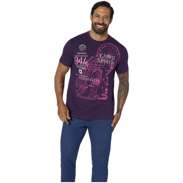 Thumbnail - T-Shirt DOMINIK lila