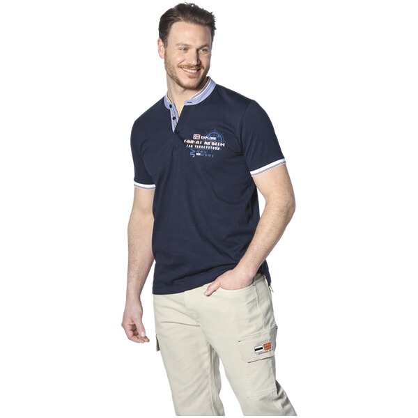 Thumbnail - T-Shirt EDFINN dunkelblau