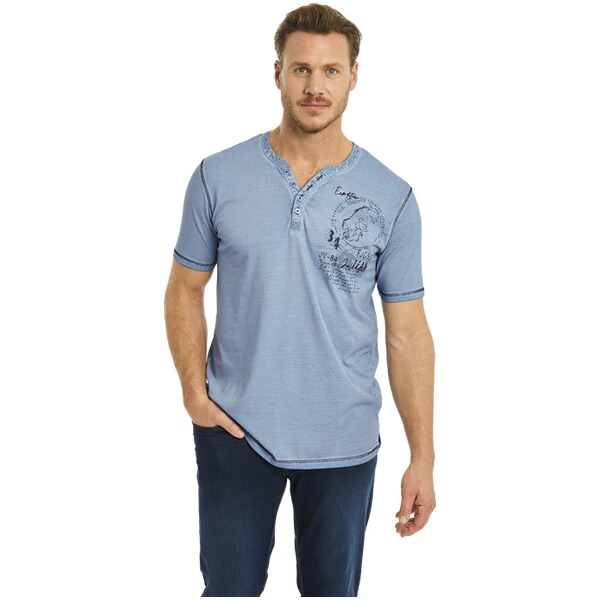 Thumbnail - T-Shirt GODBERT hellblau