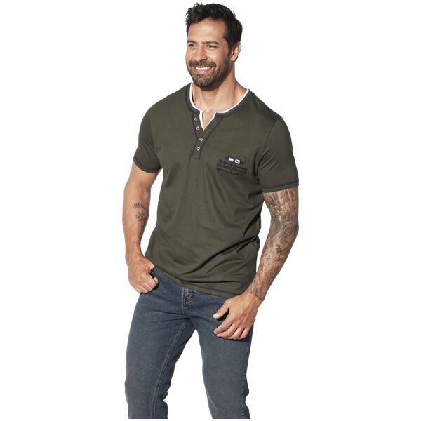 Thumbnail - T-Shirt HAFTOR oliv