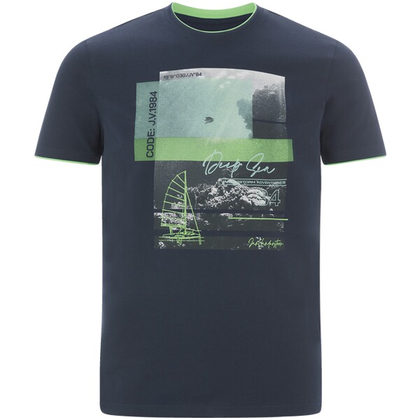 Thumbnail - T-Shirt HAKEJAN dunkelblau