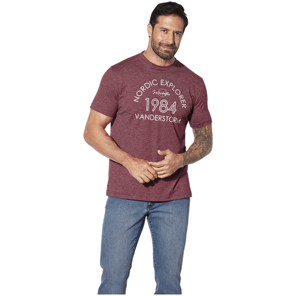 Thumbnail - T-Shirt KERLOVAN dunkelrot
