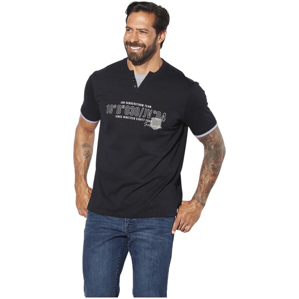 Thumbnail - T-Shirt LARSBERG schwarz