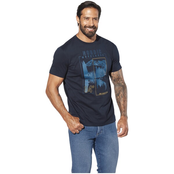 Thumbnail - T-Shirt MAGNUSVIK dunkelblau