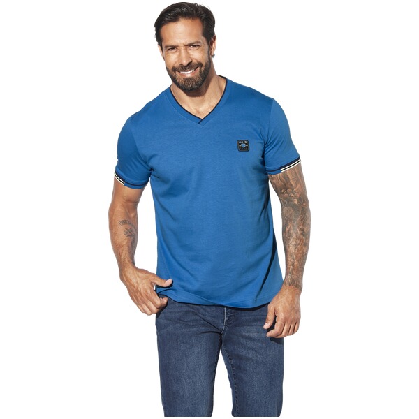 Thumbnail - T-Shirt MORKBERG blau