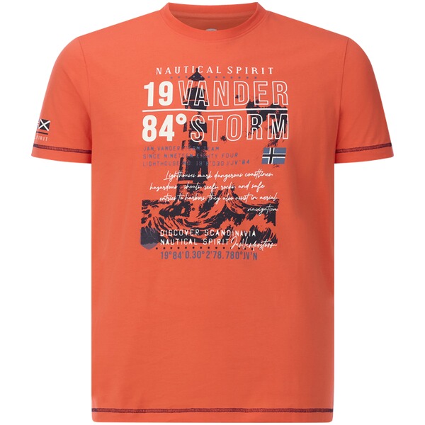 Thumbnail - T-Shirt MORKHEIM orange