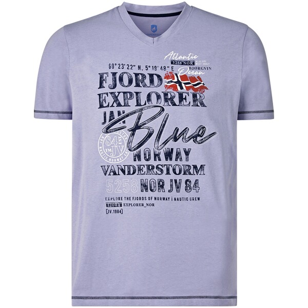 Thumbnail - T-Shirt NORDGER hellviolett