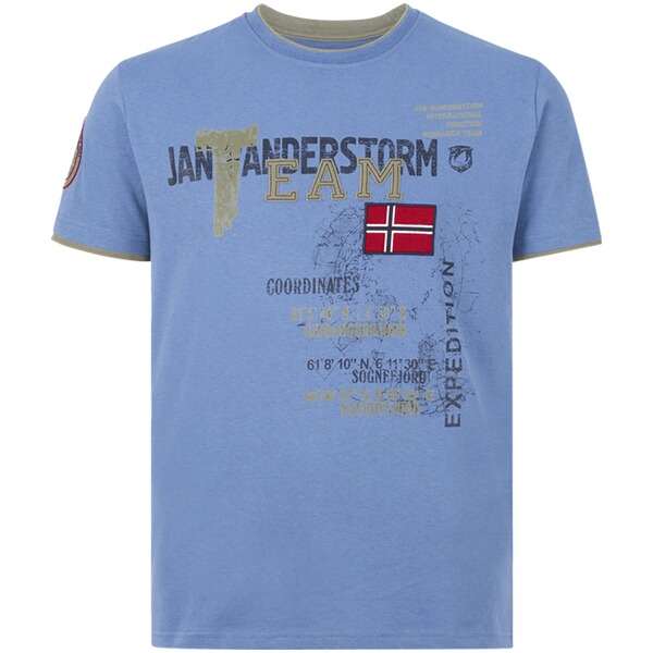 Thumbnail - T-Shirt SÖLVE blau