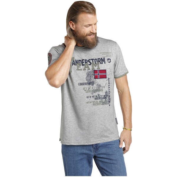 Thumbnail - T-Shirt SÖLVE hellgrau