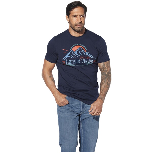 Thumbnail - T-Shirt SVENBOR dunkelblau