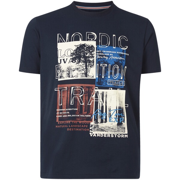 Thumbnail - T-Shirt TANDRUP dunkelblau