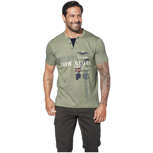 Thumbnail - T-Shirt ULJAS oliv