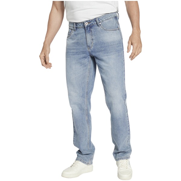 Thumbnail - Tiefbundjeans SIGUROR blau