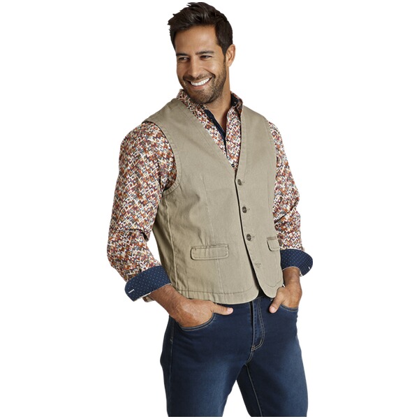 Thumbnail - Weste TORELL beige