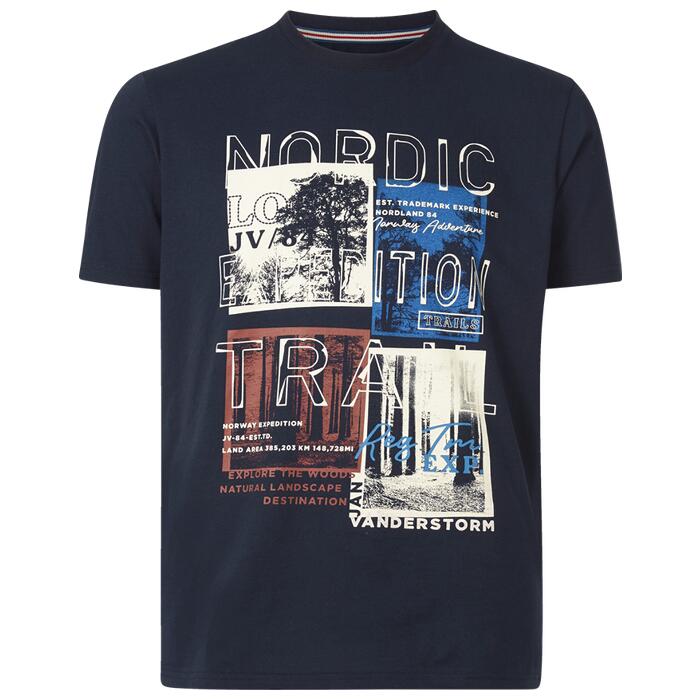 VANDERSTORM online T-Shirt dunkelblau JAN | TANDRUP kaufen