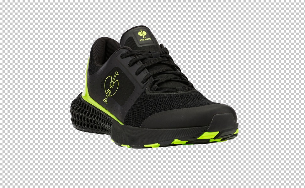 O1 Work shoes . Master Grid 6D black/high-vis yellow | Engelbert Strauss