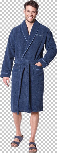 Thumbnail - Bademantel ADALTOLLI dunkelblau