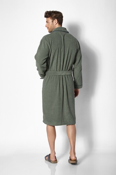 Thumbnail - Bademantel ADALTOLLI oliv