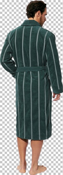 Thumbnail - Bademantel ARMANDI dunkelgrün