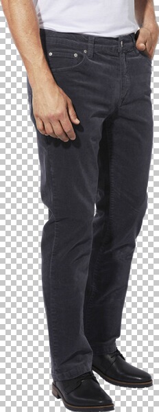 Thumbnail - Cordhose ERMINO dunkelgrau