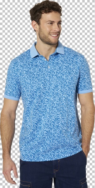 Thumbnail - Doppelpack Poloshirt FALDIN grün blau