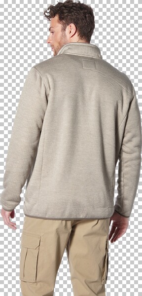 Thumbnail - Fleecejacke BIATINARI beige