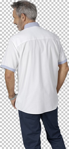 Thumbnail - Kurzarmhemd FLOREVETTO weiß