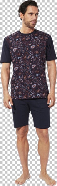 Thumbnail - Kurzer Schlafanzug EMARIO dunkelblau