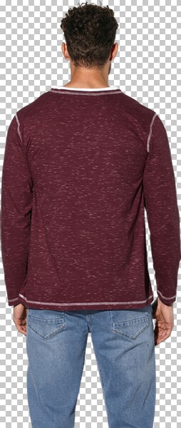 Thumbnail - Langarmshirt GIVIRA dunkelrot