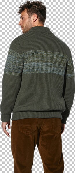 Thumbnail - Outdoor Strickjacke BRUSITATI oliv