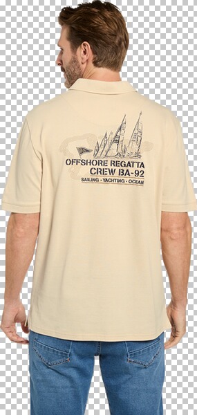 Thumbnail - Poloshirt TESSELLI beige