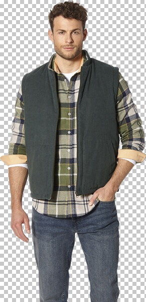 Thumbnail - Steppweste ROMATICA dunkelgrün grau