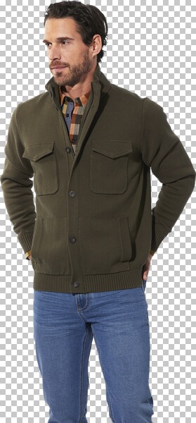 Thumbnail - Strickjacke HALOR oliv