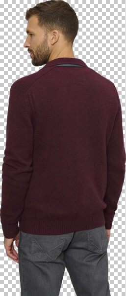 Thumbnail - Strickjacke ROBLOTE dunkelrot