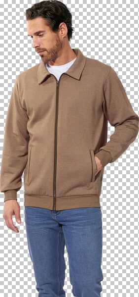 Thumbnail - Sweatjacke WERNADO braun