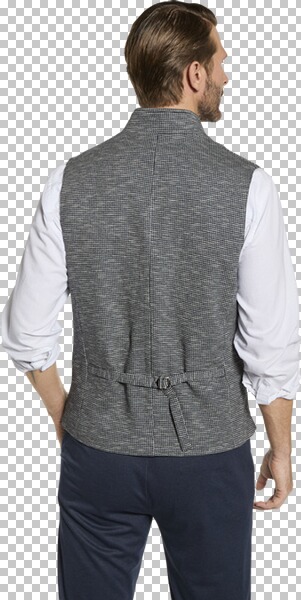 Thumbnail - Weste ZARENTA weiß dunkelblau