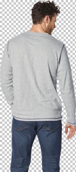 Thumbnail - Langarmshirt LUIMONO grau