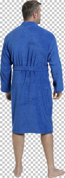 Thumbnail - Bademantel LORD CURET royalblau