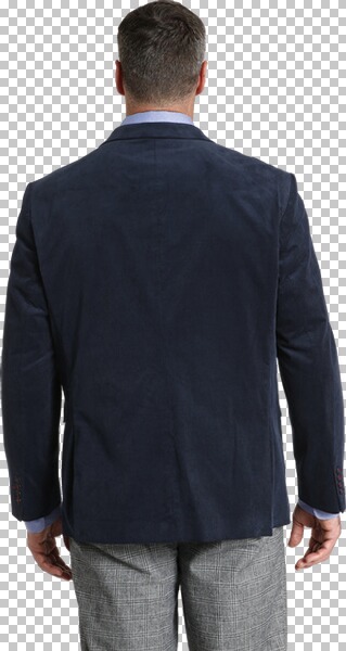 Thumbnail - Cord-Sakko DUKE WESTON dunkelblau blau