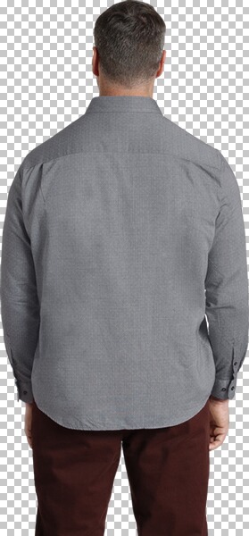 Thumbnail - Jacquardhemd EARL GEORGE dunkelgrau grau