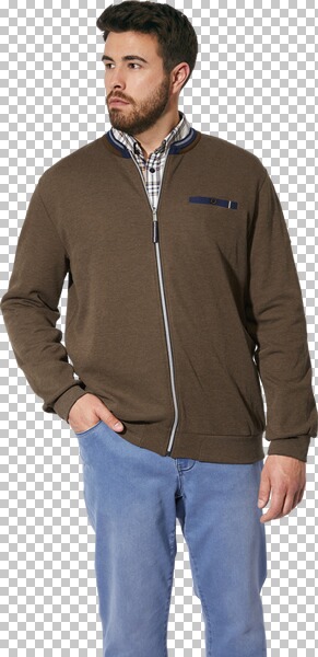 Thumbnail - Sweatjacke DUKE RUPOLD braun