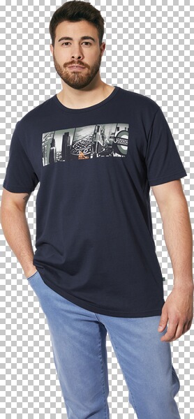 Thumbnail - T-Shirt EARL BASELEY dunkelblau