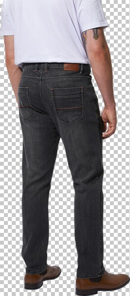 Thumbnail - Tiefbundjeans BARON SAWYER grau