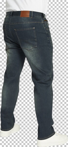 Thumbnail - Tiefbundjeans BARON TAHAMS dunkelblau