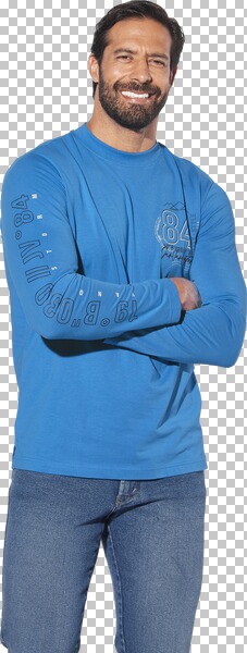 Thumbnail - 3er Pack Langarmshirt NORGARD dunkelblau