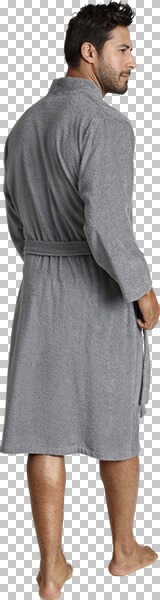 Thumbnail - Bademantel JANNING grau